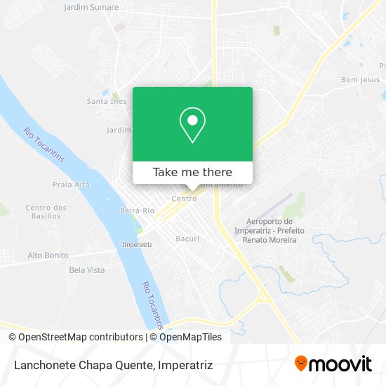Lanchonete Chapa Quente map