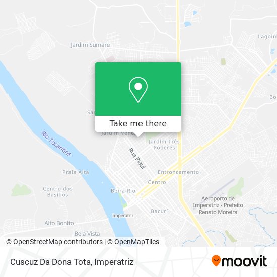 Cuscuz Da Dona Tota map