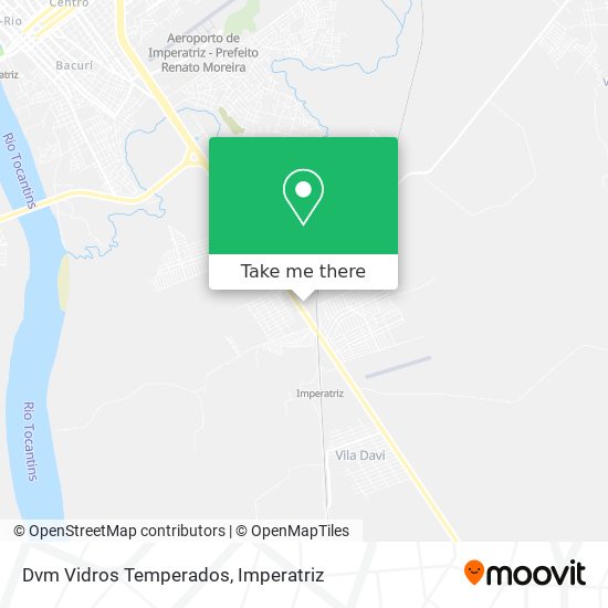 Dvm Vidros Temperados map