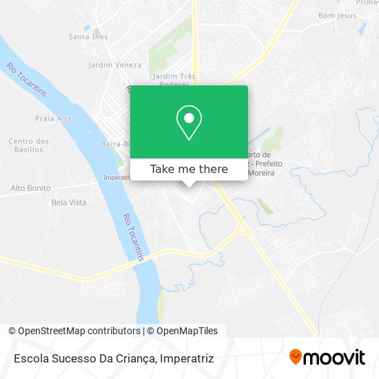 Escola Sucesso Da Criança map