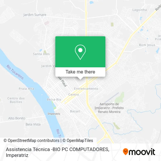 Assistencia Técnica -BIO PC COMPUTADORES map