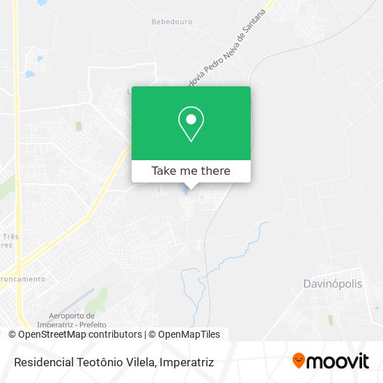 Residencial Teotônio Vilela map