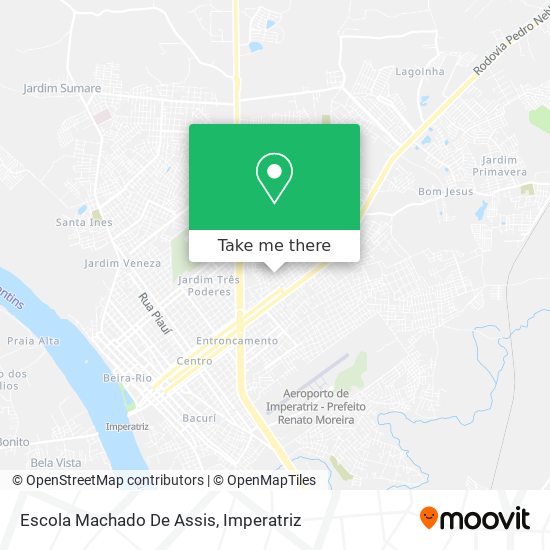 Mapa Escola Machado De Assis