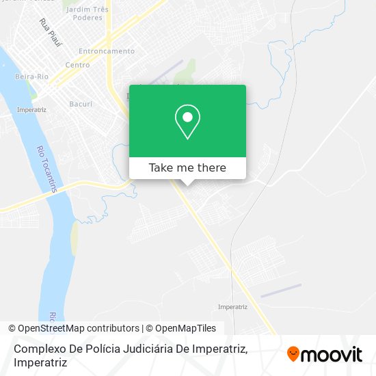 Complexo De Polícia Judiciária De Imperatriz map