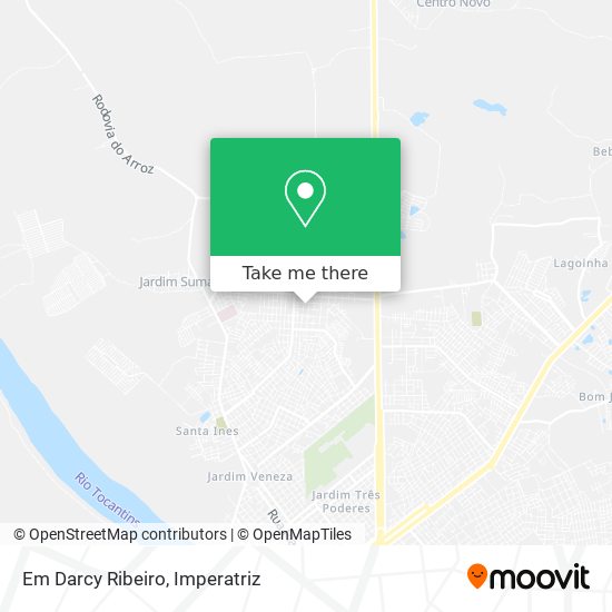 Em Darcy Ribeiro map