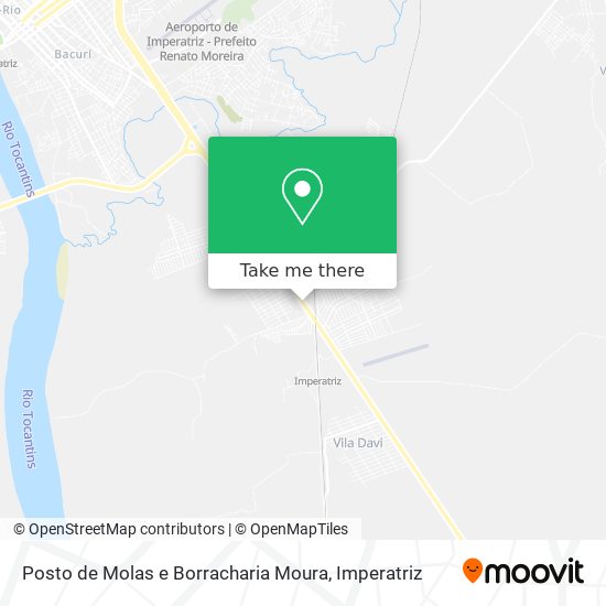 Posto de Molas e Borracharia Moura map