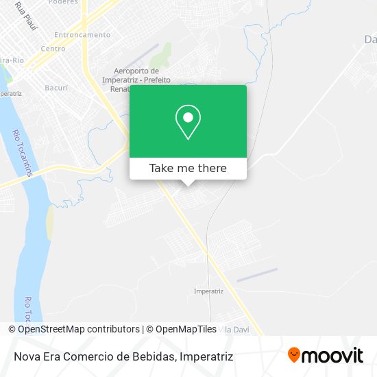 Nova Era Comercio de Bebidas map