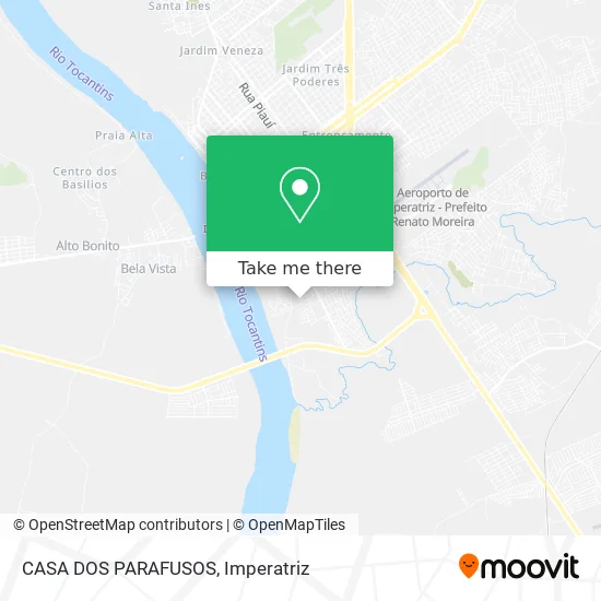 CASA DOS PARAFUSOS map