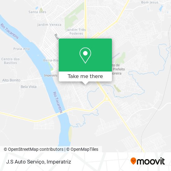 J.S Auto Serviço map
