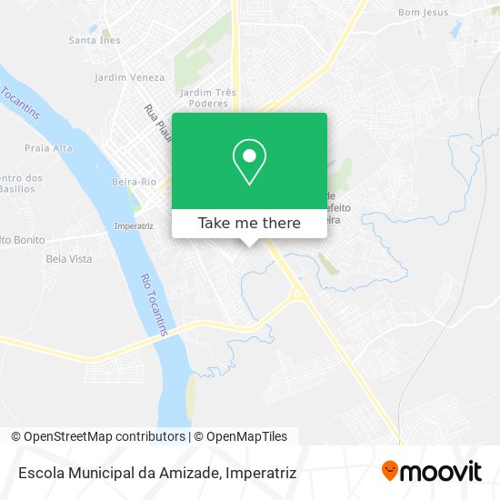 Escola Municipal da Amizade map