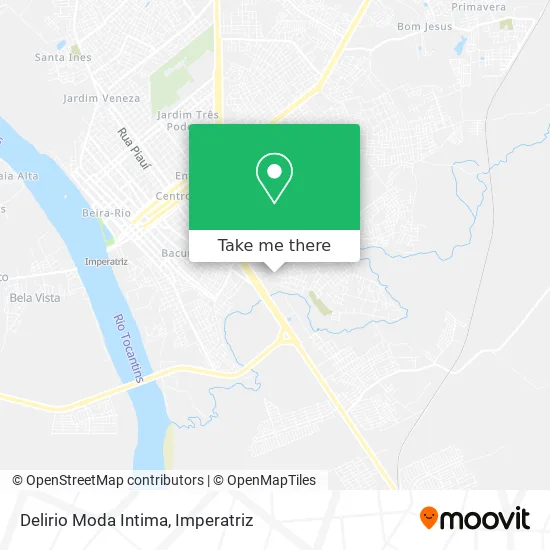 Delirio Moda Intima map