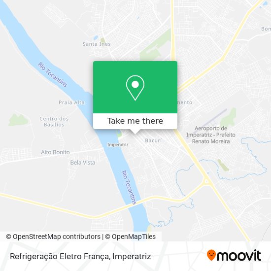 Mapa Refrigeração Eletro França