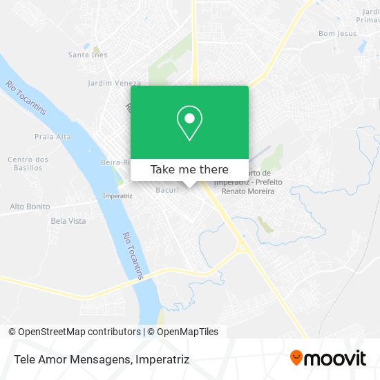 Tele Amor Mensagens map