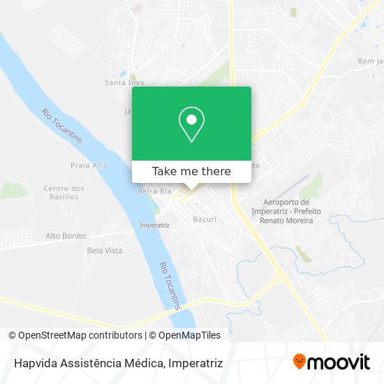 Hapvida Assistência Médica map