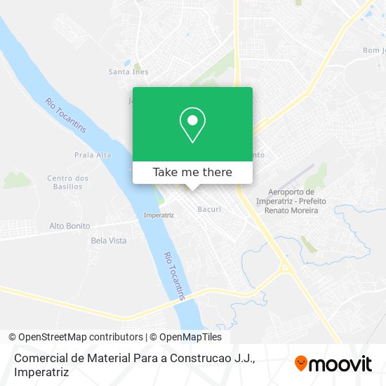 Comercial de Material Para a Construcao J.J. map