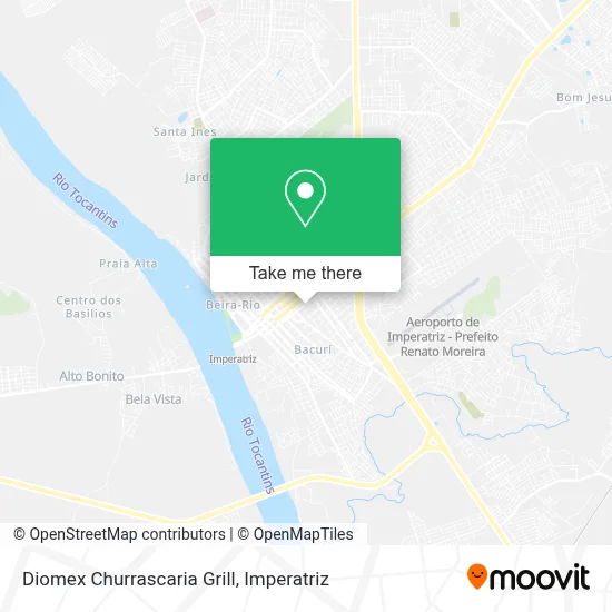 Diomex Churrascaria Grill map