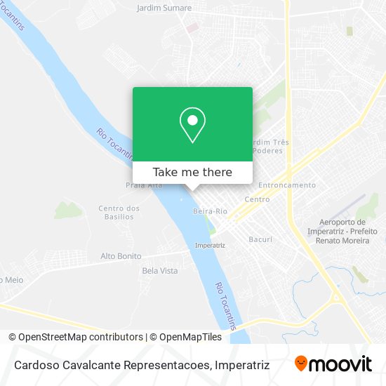 Cardoso Cavalcante Representacoes map
