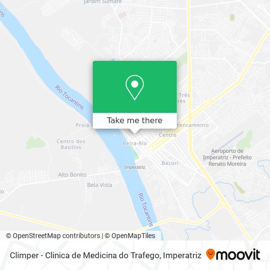 Mapa Climper - Clinica de Medicina do Trafego