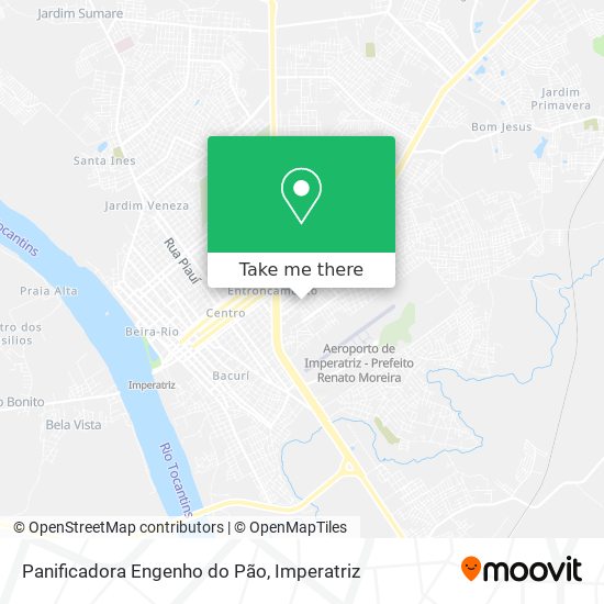 Panificadora Engenho do Pão map