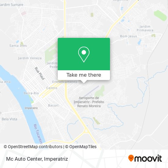 Mc Auto Center map