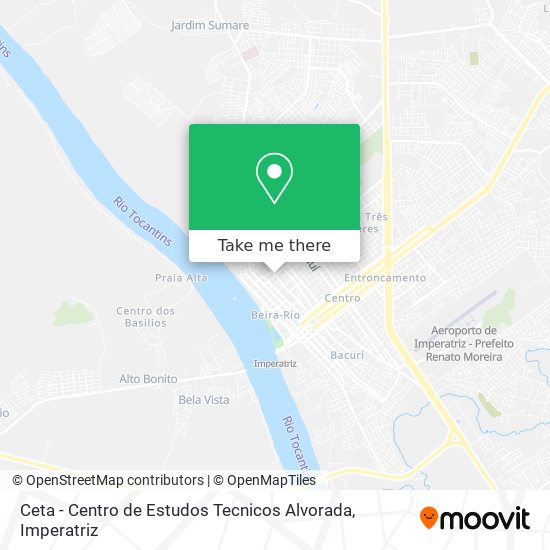 Ceta - Centro de Estudos Tecnicos Alvorada map