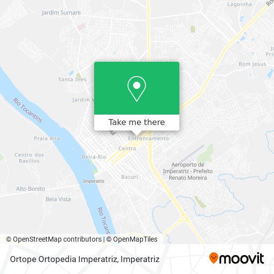 Ortope Ortopedia Imperatriz map