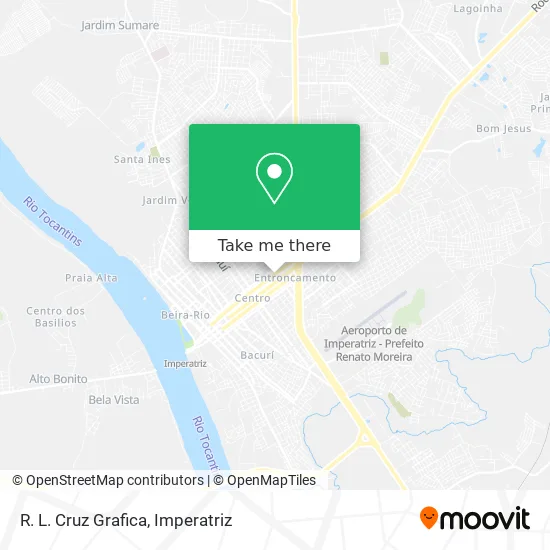 R. L. Cruz Grafica map