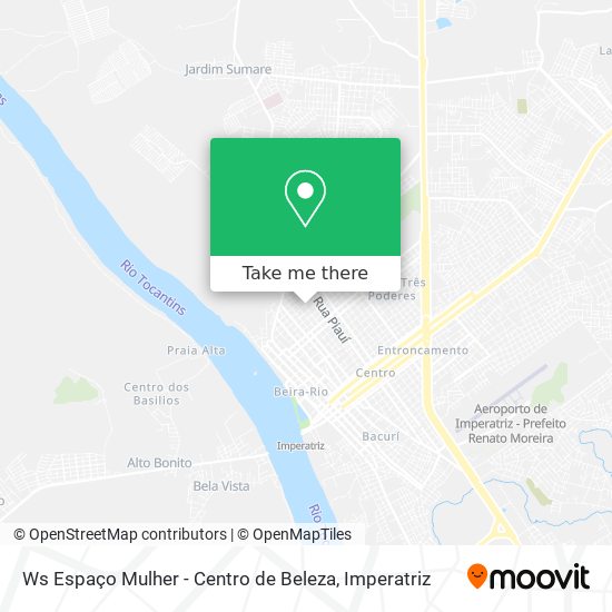 Ws Espaço Mulher - Centro de Beleza map