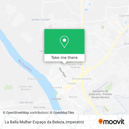 La Bella Mulher Espaço da Beleza map