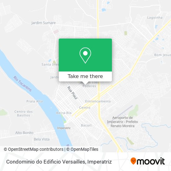 Mapa Condominio do Edificio Versailles