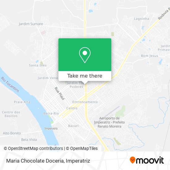 Maria Chocolate Doceria map