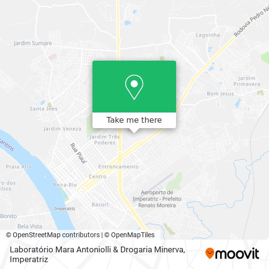 Laboratório Mara Antoniolli & Drogaria Minerva map