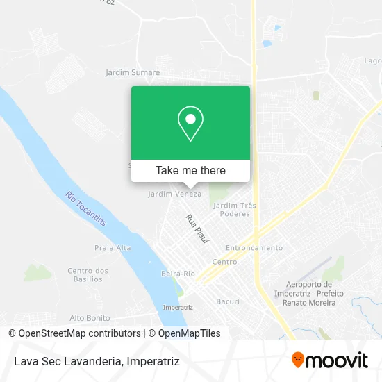 Lava Sec Lavanderia map