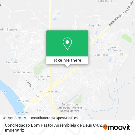 Congregacao Bom Pastor Assembléia de Deus C-02 map