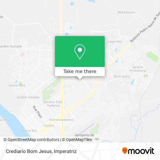 Crediario Bom Jesus map