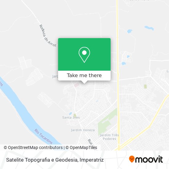 Satelite Topografia e Geodesia map
