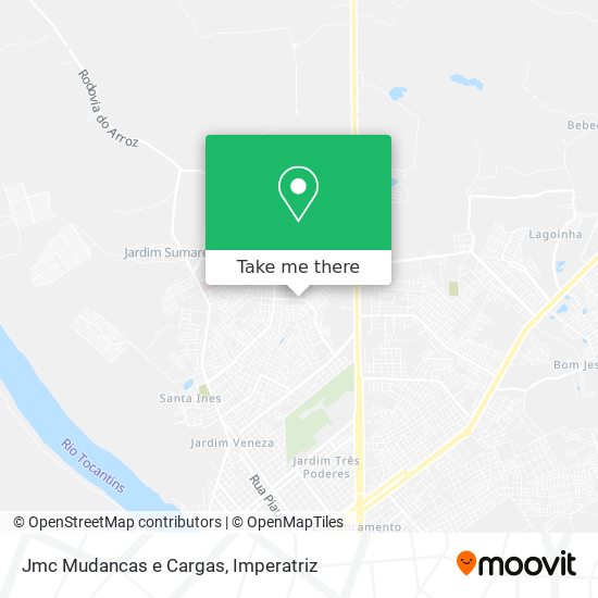 Jmc Mudancas e Cargas map