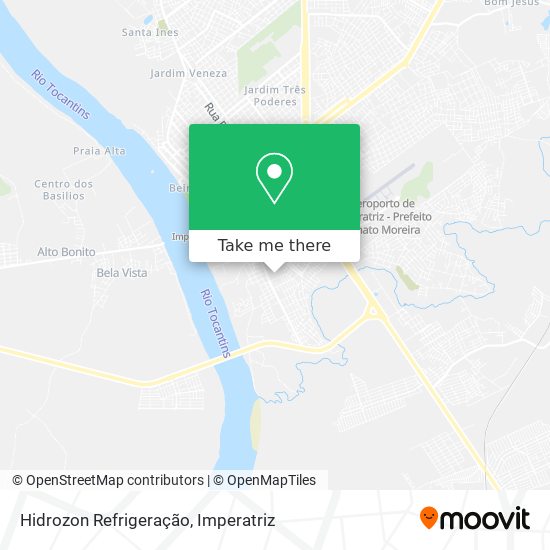 Hidrozon Refrigeração map