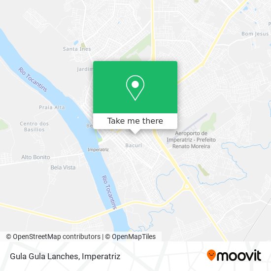 Gula Gula Lanches map