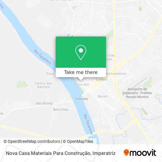 Nova Casa Materiais Para Construção map