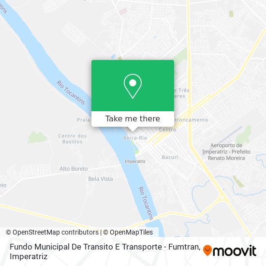 Mapa Fundo Municipal De Transito E Transporte - Fumtran