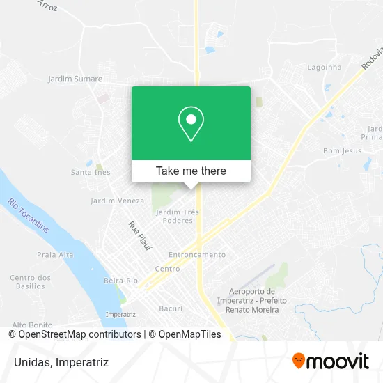 Unidas map