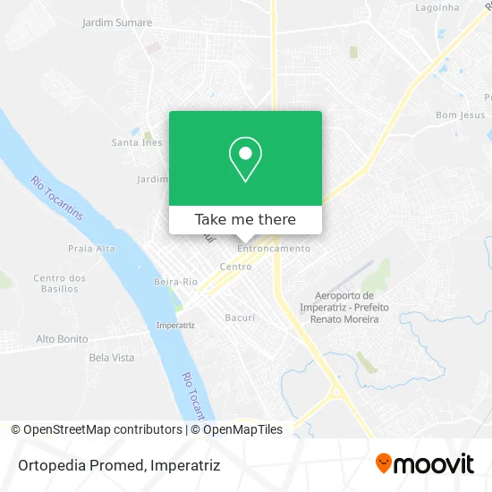 Ortopedia Promed map