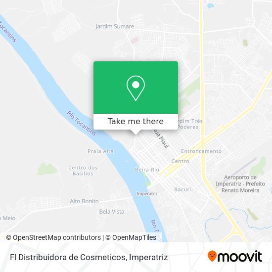 Fl Distribuidora de Cosmeticos map