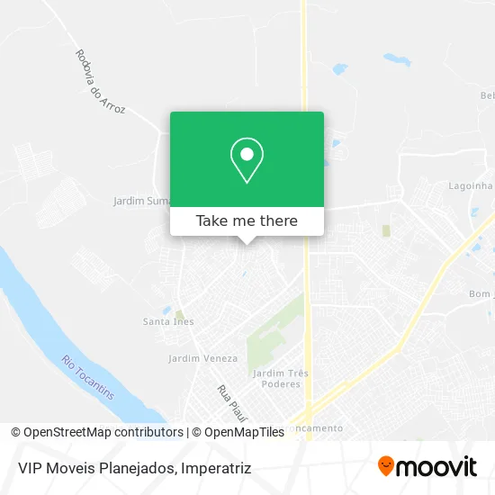 VIP Moveis Planejados map