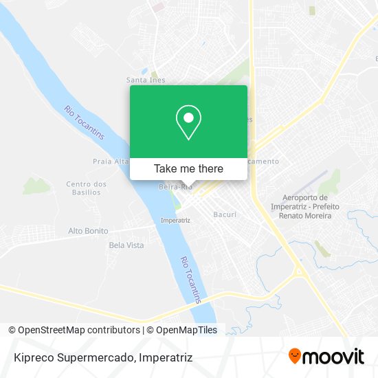 Kipreco Supermercado map