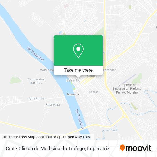 Cmt - Clinica de Medicina do Trafego map