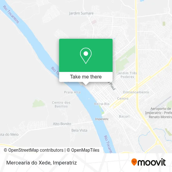 Mercearia do Xede map