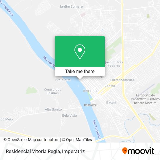 Residencial Vitoria Regia map