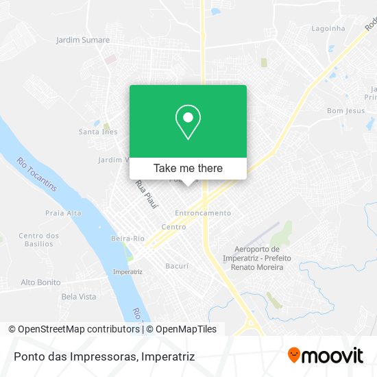 Ponto das Impressoras map